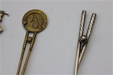Seven (7) Various Vintage Golf Themed Sterling Silver Spoons