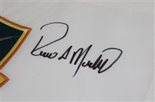 Rocco Mediate Signed 2016 Senior PGA Championship Embroidered Flag JSA ALOA
