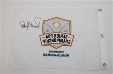 Rocco Mediate Signed 2016 Senior PGA Championship Embroidered Flag JSA ALOA