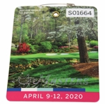 2020 Masters Tournament SERIES Badge #S01664 - Dustin Johnson Winner