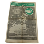 Four (4) 1964 Augusta Herald Special Masters Preview Edition Newspapers - Sunday April 5th