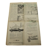 Four (4) 1964 Augusta Herald Special Masters Preview Edition Newspapers - Sunday April 5th