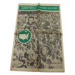 Four (4) 1964 Augusta Herald Special Masters Preview Edition Newspapers - Sunday April 5th