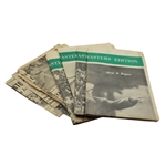 Four (4) 1964 Augusta Herald Special Masters Preview Edition Newspapers - Sunday April 5th