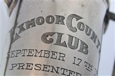 1910 Exmoor Country Club Sterling Trophy Presented by F.R Pardridge