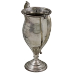 1901 Mens Foursome Tournament Poland Spring Me. First Prize Sterling Silver Trophy Won By - George & Clerance Munger