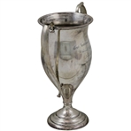 1901 Mens Foursome Tournament Poland Spring Me. First Prize Sterling Silver Trophy Won By - George & Clerance Munger
