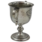 1910 Sterling Silver Beckenham Golf Club Whit Monday Competition J. S. Driver Hollloway 