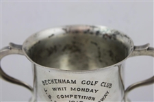 1910 Sterling Silver Beckenham Golf Club Whit Monday Competition J. S. Driver Hollloway 