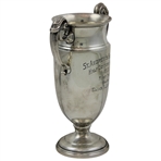 1913 St. Andrews Golf Club Half Century Handicap First Prize Won By Elias M. Johnson