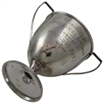 1910 Sterling Silver Golf Trophy Presented by Mrs. Daniel Simonds Won by Miss Lucy Fay