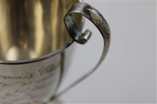 1907 Apauramis Club Best Net Score Sterling Silver Trophy Won by W. F. S. Hart