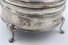 1912 Mid Surrey Golf Club Ladies Foursomes Sterling Silver Trophy Won by Miss Sinclair & Mrs. Marks