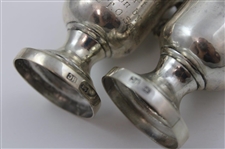 Two (2) Sterling Silver - 1929 S.L.G.C. Eclectic Comp June-Sept Trophy Cups Won by T.O. Schmid -  Seekingjao & Kiangwan