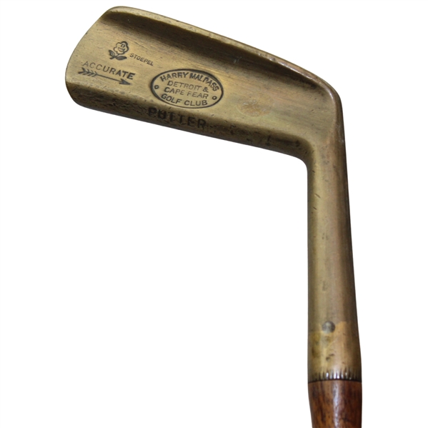 Harry Malpass Detroit & Cape Fear Golf Club Flower Stoepel Accurate Putter