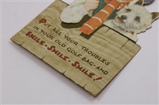 Put All Your Troubles In Your Old Golf Bag And Smile Smile Smile St. Andrews Card