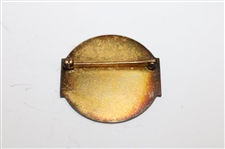 1944 PGA Championship at Manito G&CC Contestant Badge - Bob Hamilton Winner