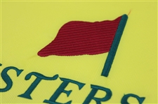 Gary Player Signed Masters Undated Embroidered Flag w/ 61 74 78 JSA ALOA