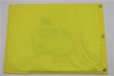 Gary Player Signed Masters Undated Embroidered Flag w/ 61 74 78 JSA ALOA