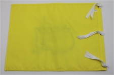 Tommy Aaron Signed Masters Undated Embroidered Flag w' 68, 73, 74, 68 = 283 1973 Champion JSA ALOA