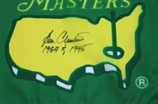 Ben Crenshaw Signed Masters Green Flag w/ 1984 & 1995 PSA/DNA