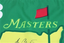 Ben Crenshaw Signed Masters Green Flag w/ 1984 & 1995 PSA/DNA
