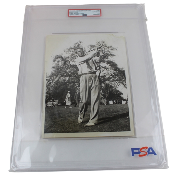 Craig Wood at the First Masters Original Type 1 Wire Photo PSA Authentic