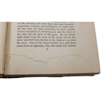 1927 'Down The Fairway' by Bobby Jones 1st Ed Book