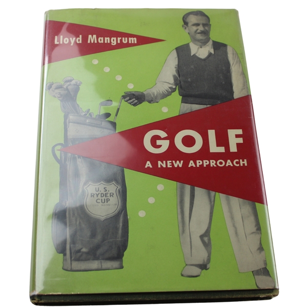 Lloyd Mangrum Signed 1949 Golf a New Approach JSA ALOA