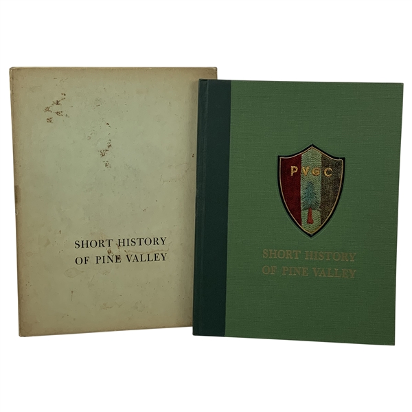 1974 Short History of Pine Valley Book in Slipcase