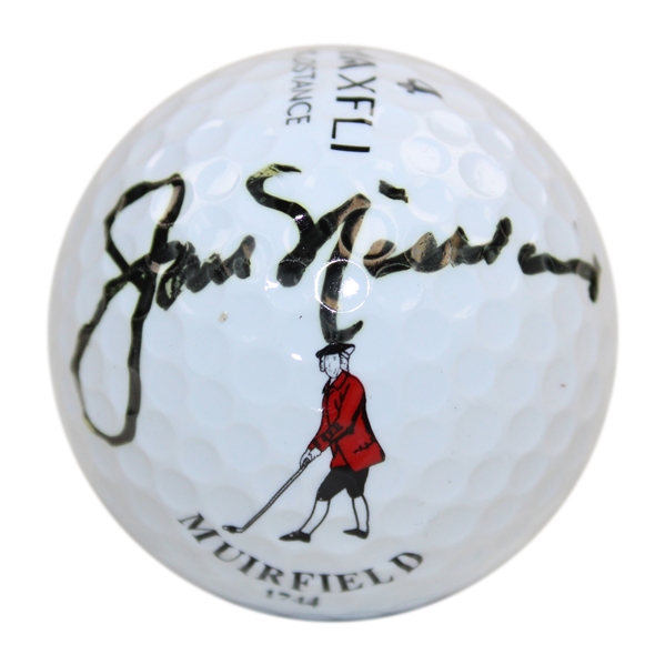 Jack Nicklaus Signed Muirfield Logo Golf Ball - Site of 66 Open Win JSA ALOA