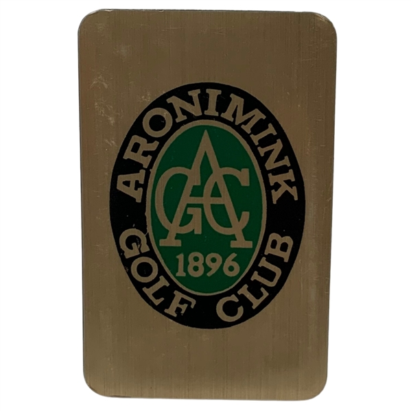 Aronimink Golf Club magnetic yardage book (from the 80s)