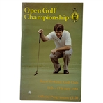 1981, 1982 and 1983 British Open Official programs - great condition.