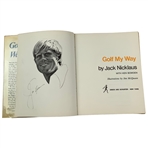 Jack Nicklaus Signed 1974 1st Ed 'Golf My Way' JSA ALOA