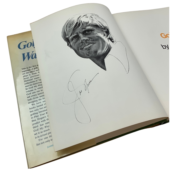 Jack Nicklaus Signed 1974 1st Ed Golf My Way JSA ALOA