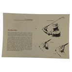 Cary Middlecoff Signed 'The Punch Shot' Lesson JSA ALOA