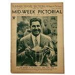 1934 US Open at Merion Olin Dutra Midweek Pictorial Magazine