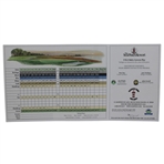 Matt Fitzpatrick & Jordan Spieth Signed Harbour Town Scorecards JSA ALOA