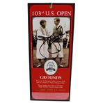 Jim Furyk Signed 2003 US Open at Olympia Fields Sunday Ticket & Unsigned Rest of Ticket Set