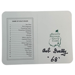 Jack Burke, Gay Brewer, Bob Goalby, Charles Coody & Tommy Aaron Signed Augusta National Golf Club Scorecards JSA ALOA