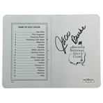 Jack Burke, Gay Brewer, Bob Goalby, Charles Coody & Tommy Aaron Signed Augusta National Golf Club Scorecards JSA ALOA