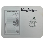 Billy Casper, Doug Ford, Tommy Aaron & Charles Coody Signed Augusta National Golf Club Scorecards JSA ALOA