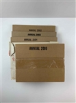 Complete 1978-2025 Masters Tournament Annual Hardbound Books Run Incl. First 41 Yrs