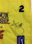 Adam Scott Signed 2006 Tour Championship Hole 2 Course Flown Flag JSA ALOA