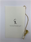 Arnold Palmer 2016 Celebration of Life Invitation
