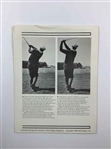 Lot of Five (5) Golf Magazines Featuring Ben Hogan