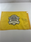 Champion Vijay Singh Signed 2004 PGA Championship at Whistling Straits Flag JSA ALOA