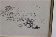 1900 Life Publishing Company A Little Incident Showing That Even Inanimate Objects Can Enter Into The Spirit Of The Game - Framed