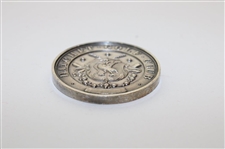 1899 Datchet Golf Club Ankerwycke Challenge Cup Sterling Silver Medal Won by Miss Ida C. Bird