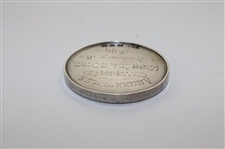 1899 Datchet Golf Club Ankerwycke Challenge Cup Sterling Silver Medal Won by Miss Ida C. Bird
